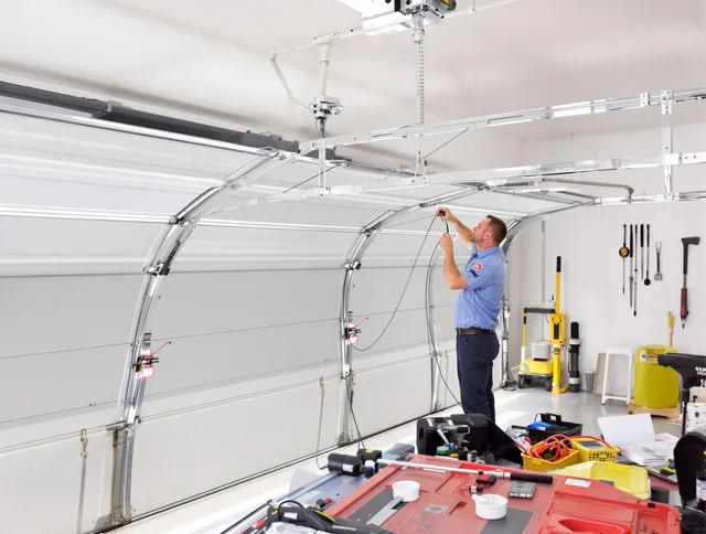 Garage door cable repair service by Glendora Garage Door Repair in Glendora