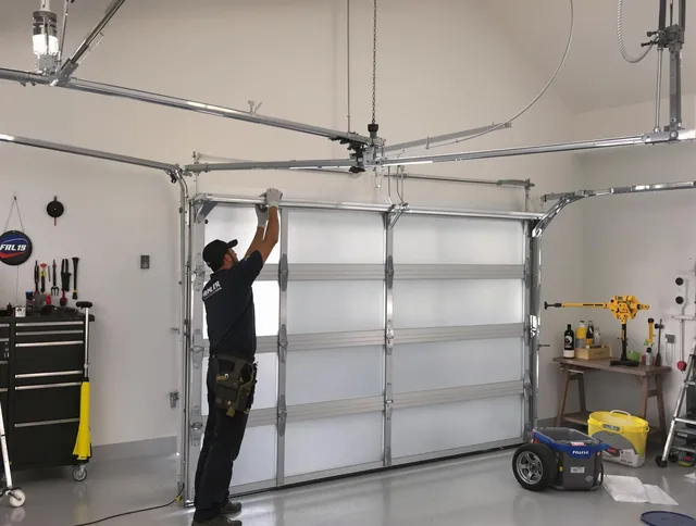 Glendora Garage Door Repair certified team performing precision garage door installation in Glendora