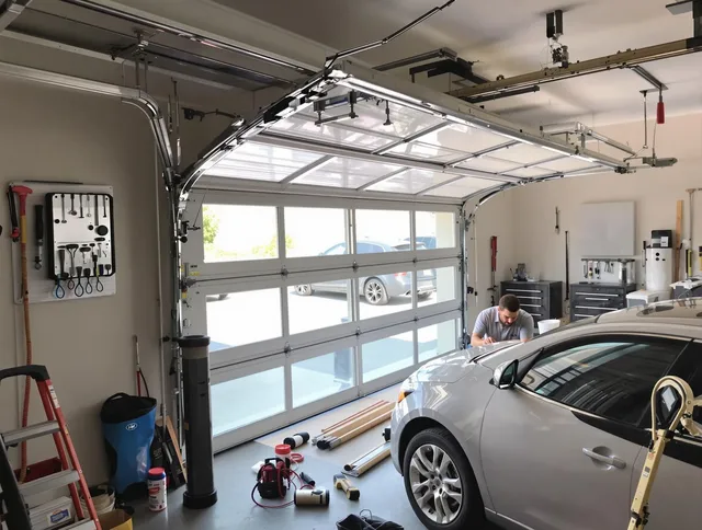 Garage door noise reduction service by Glendora Garage Door Repair in Glendora