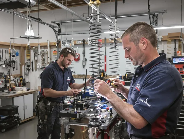Garage door spring repair service by Glendora Garage Door Repair in Glendora
